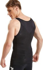 US Men Slimming Body Shaper Posture Corrector Vest Abdomen Compression Tank Tops