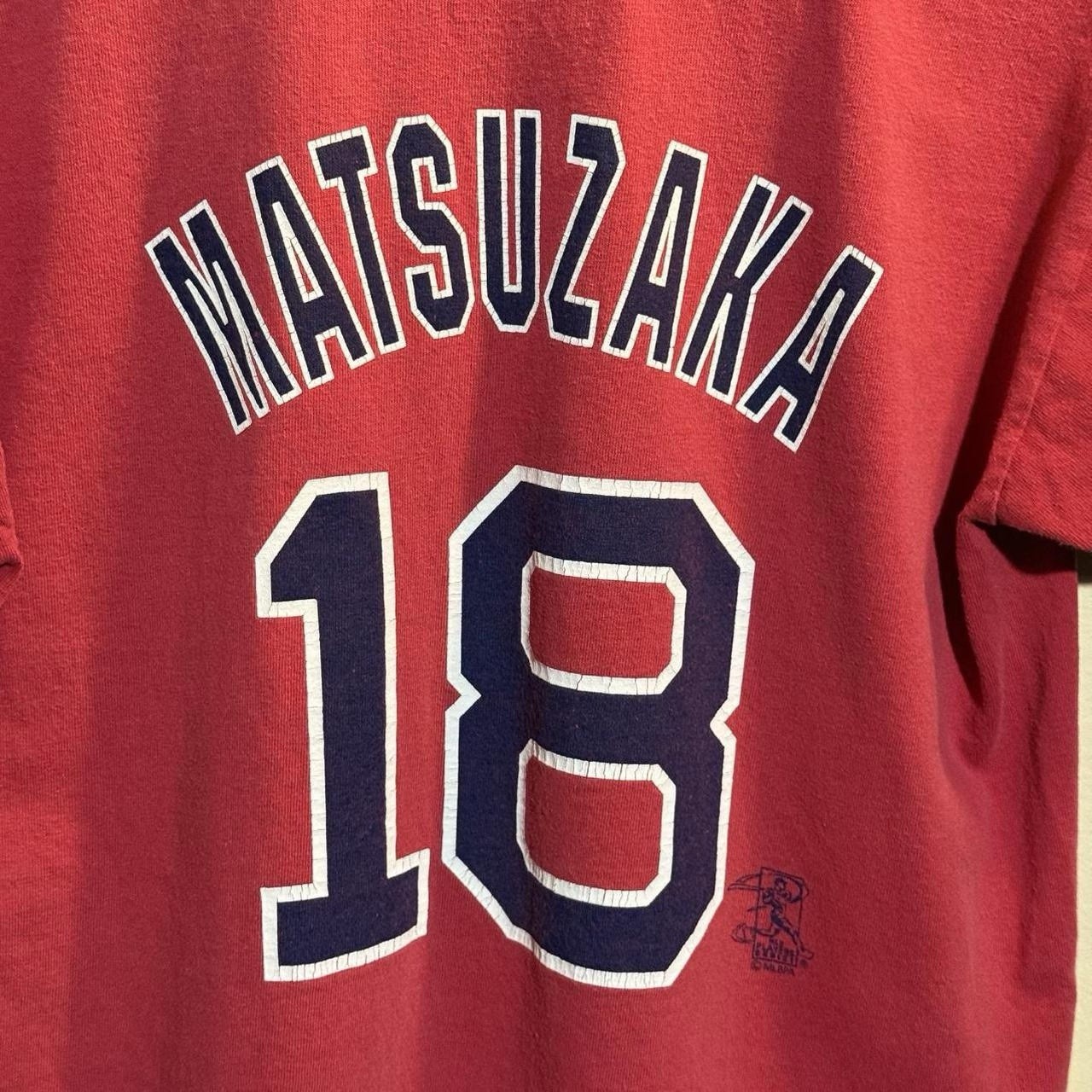 Vintage 1990s Red Sox Tshirt With Matsuzaka Name On Back gallery