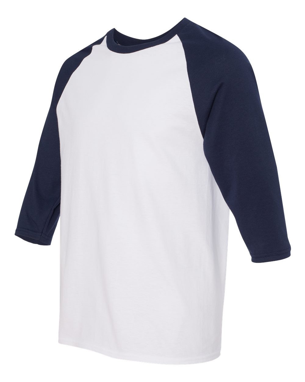 Gildan Adult Heavy Cotton Three-Quarter Raglan Sleeve Stylish Plain T Shirt M gallery