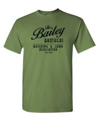 BAILEY BROTHERS BUILDING AND LOAN – Unisex Cotton T-Shirt Tee Shirt