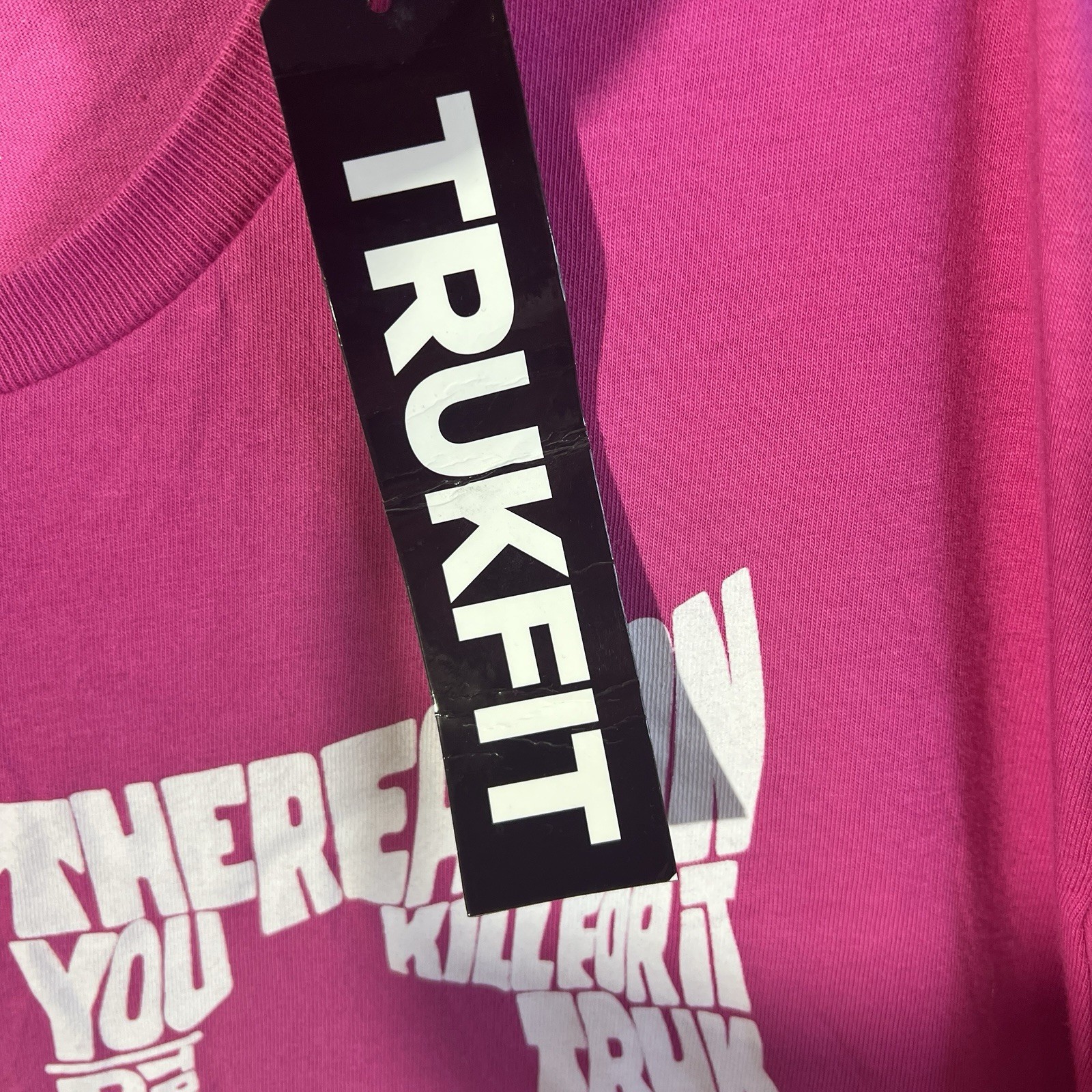 TRUKFIT Men's XL V. Berry Pink Short Sleeve Graphic T-Shirt Cotton El Salvador gallery