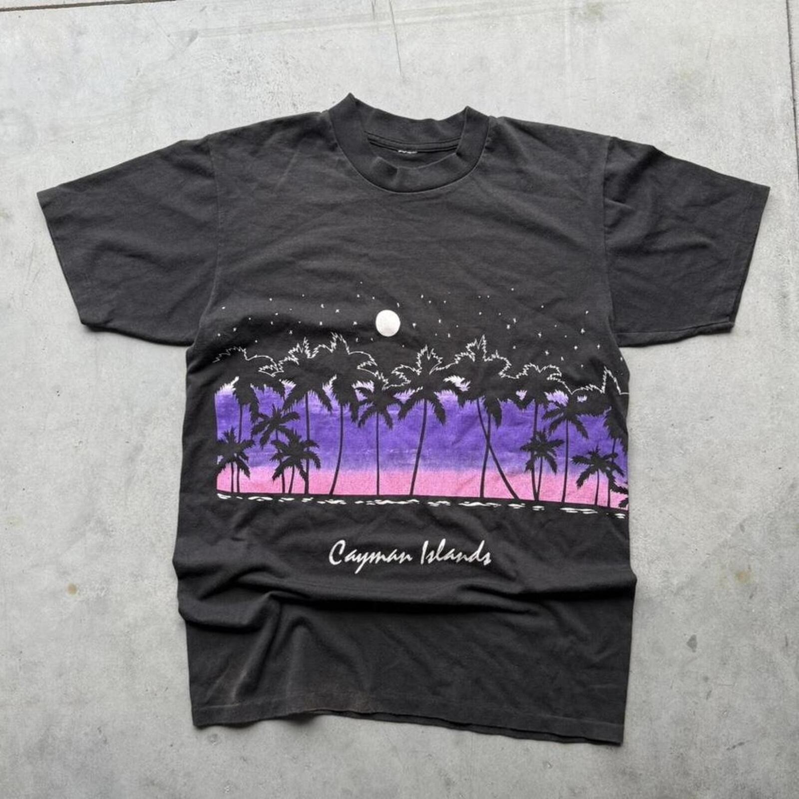 Vintage Cayman Islands Sunset Tee gallery