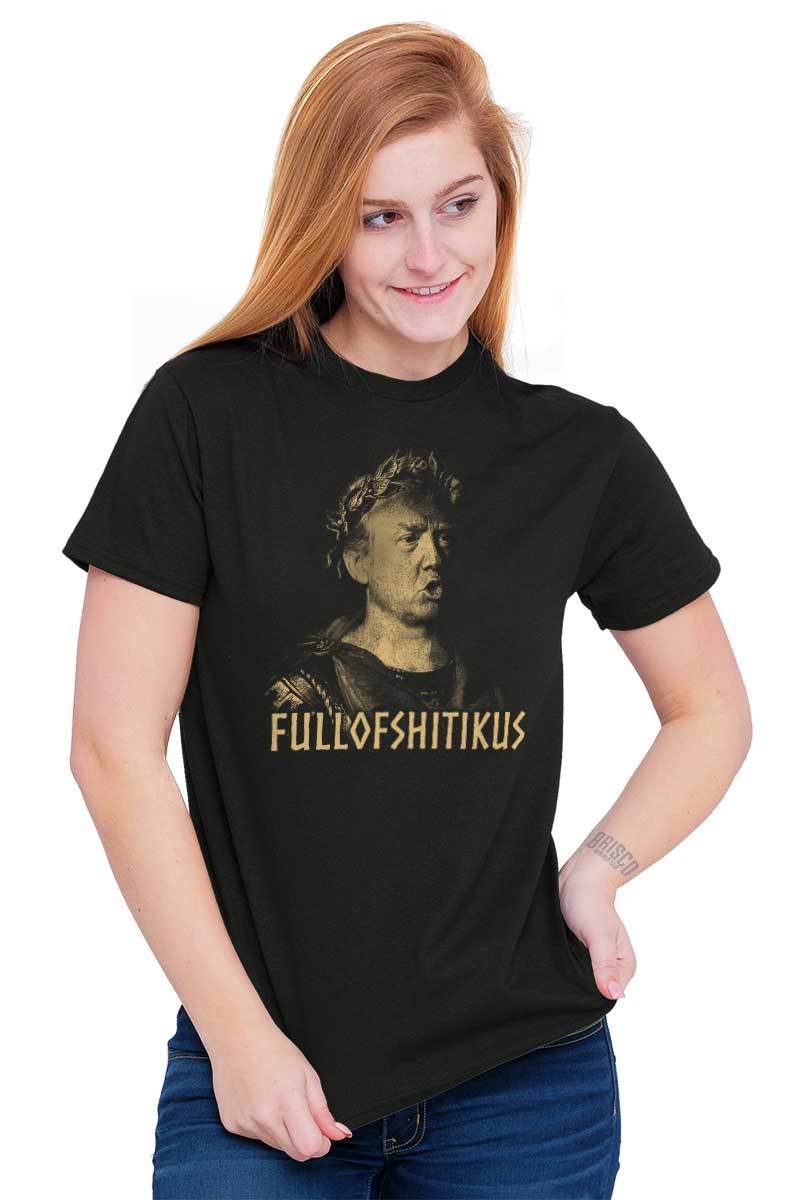Full Of S**ttikus Donald Trump President USA Adult Short Sleeve Crewneck Tee gallery