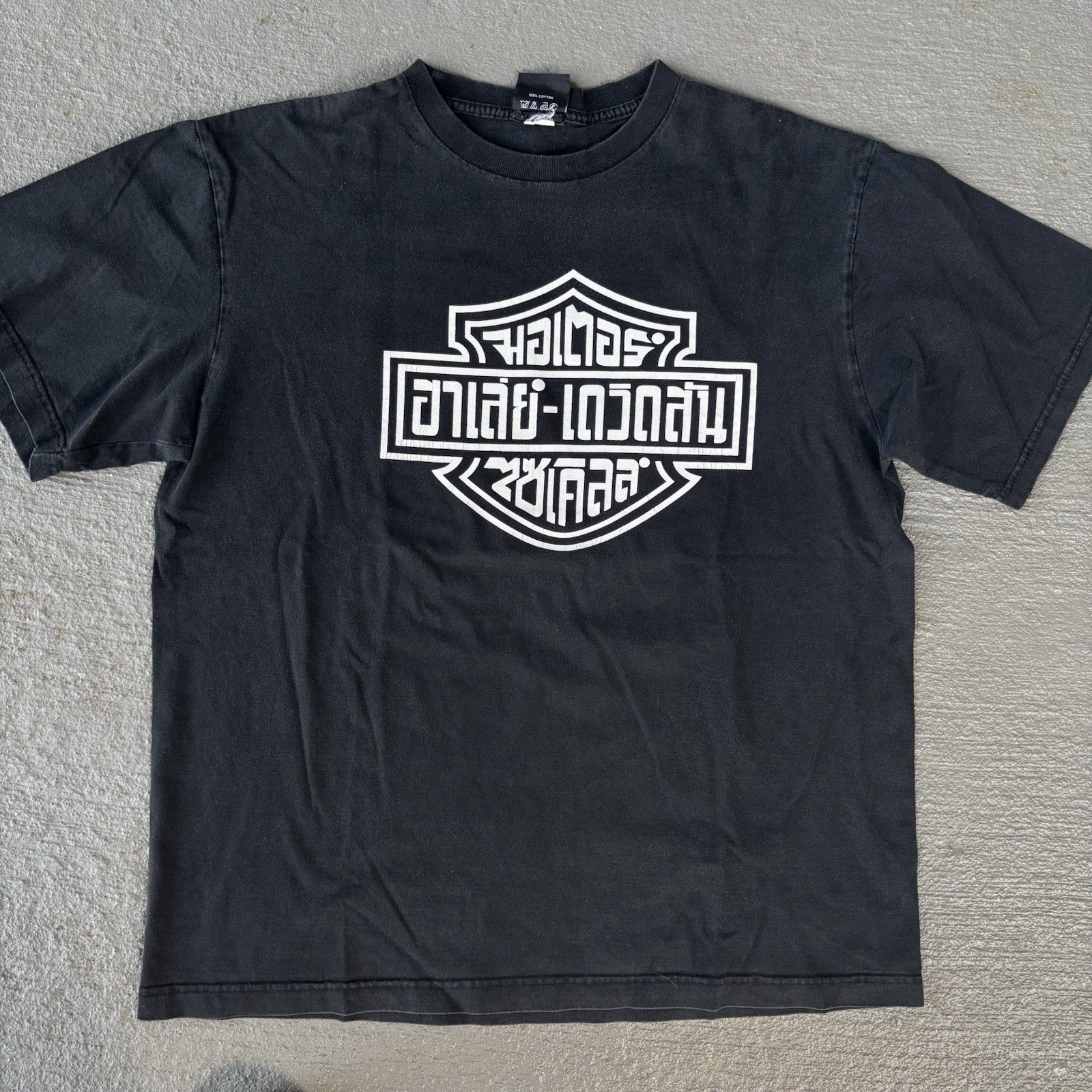 Vintage International Harley Davidson Thailand Shirt Large gallery