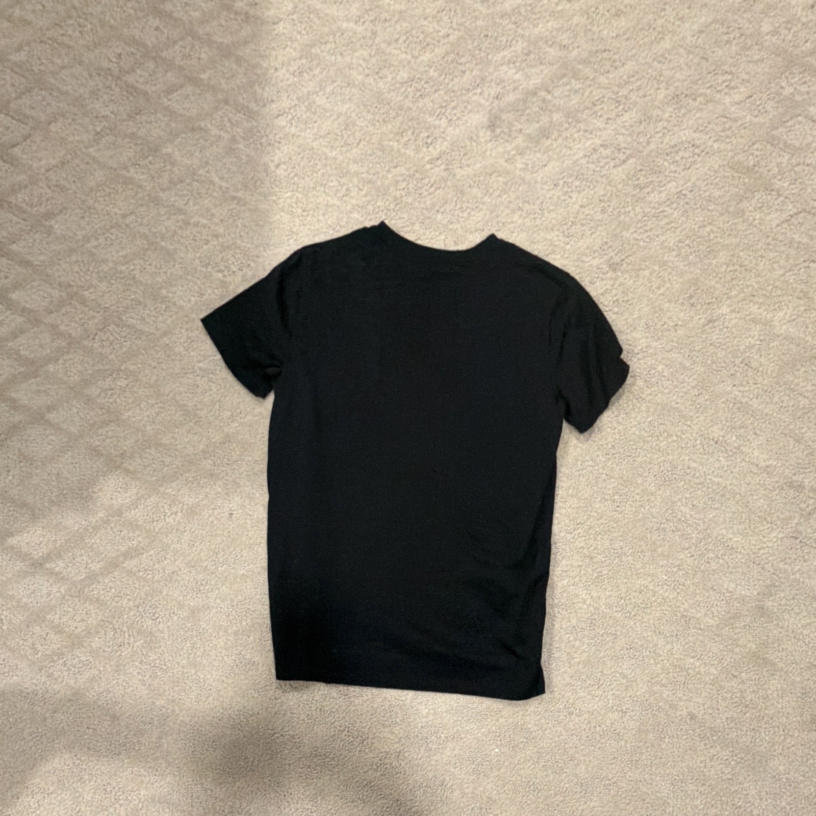 Moncler Men's Black Crew Neck Short Sleeve Logo T-Shirt Size S gallery