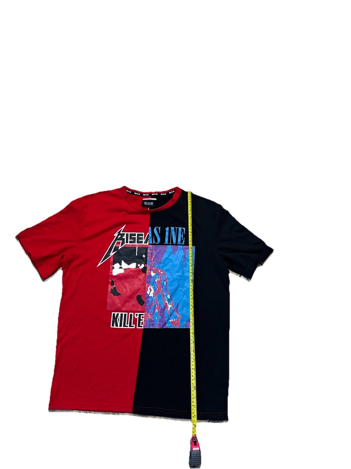 Rise As 1ne Men Red / Black Graphic T-Shirt RS1 ~ AS7142 Streetwear Size Small gallery