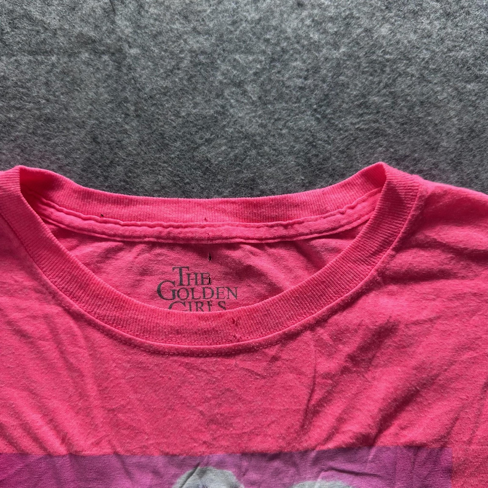 Vintage The Golden Girls Shirt Mens L Pink Golden Girls Graphic Tee Crewneck gallery