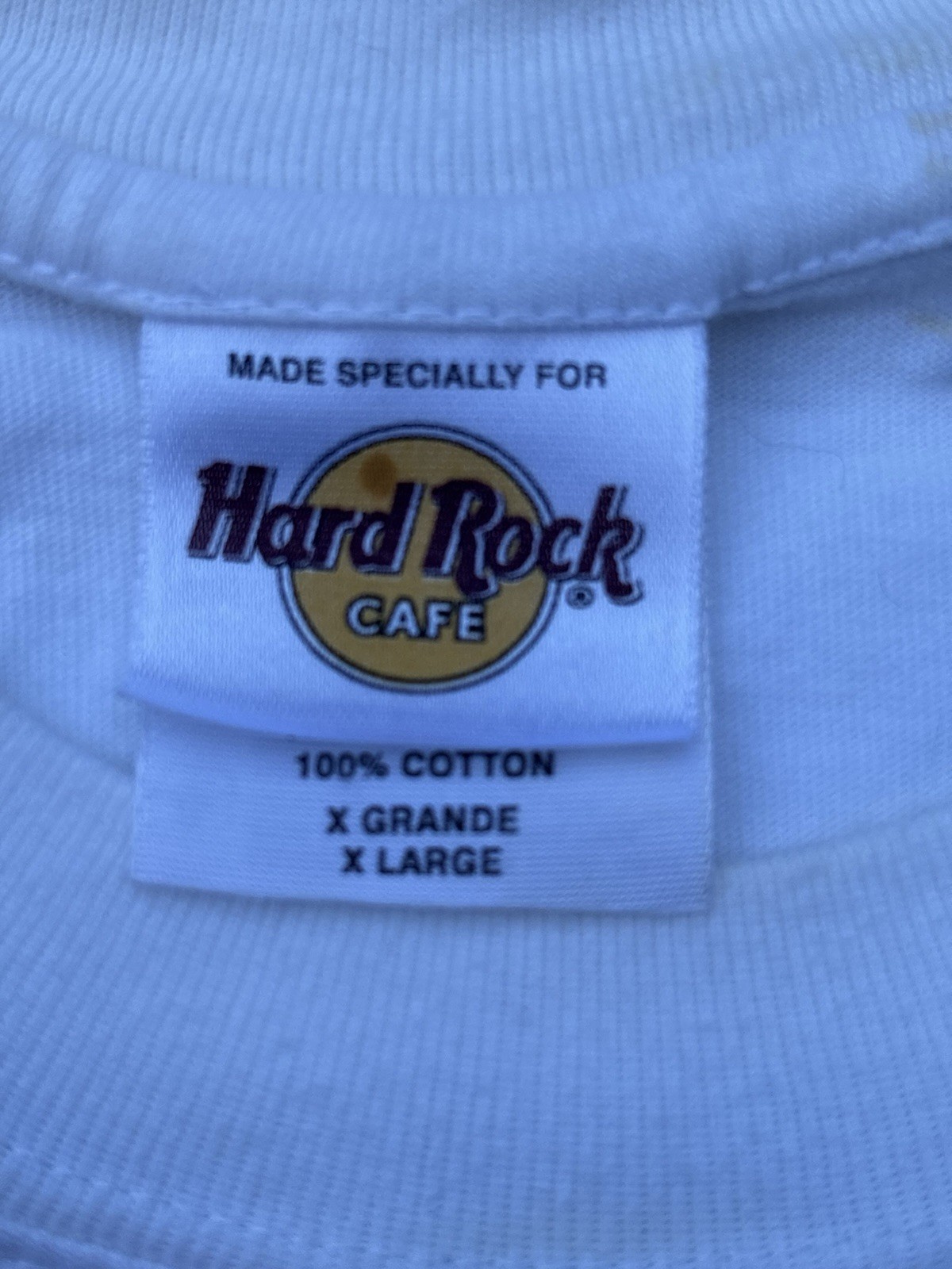 Vintage Hard Rock Cafe Cozumel Mexico T-Shirt White Coral Reef Fish OCEAN XL gallery