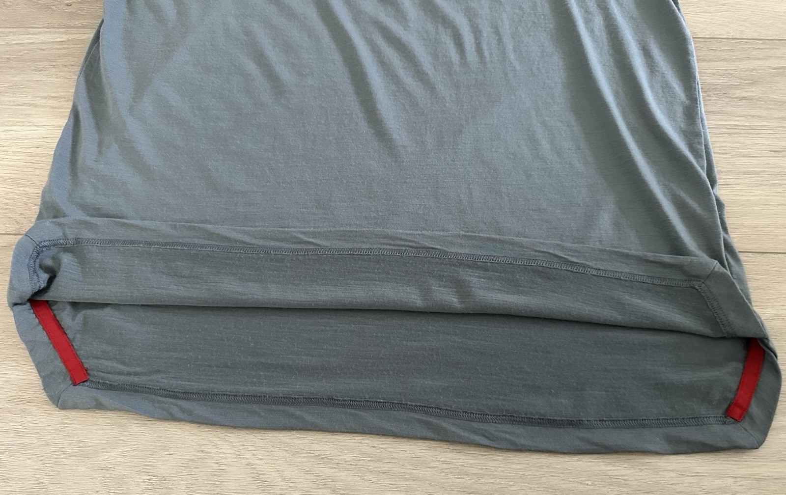 Western Rise Merino Wool Short Sleeve T-Shirt Gray Mens Size XL gallery