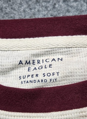 American Eagle super soft long sleeve multi-colored casual men Large shirt