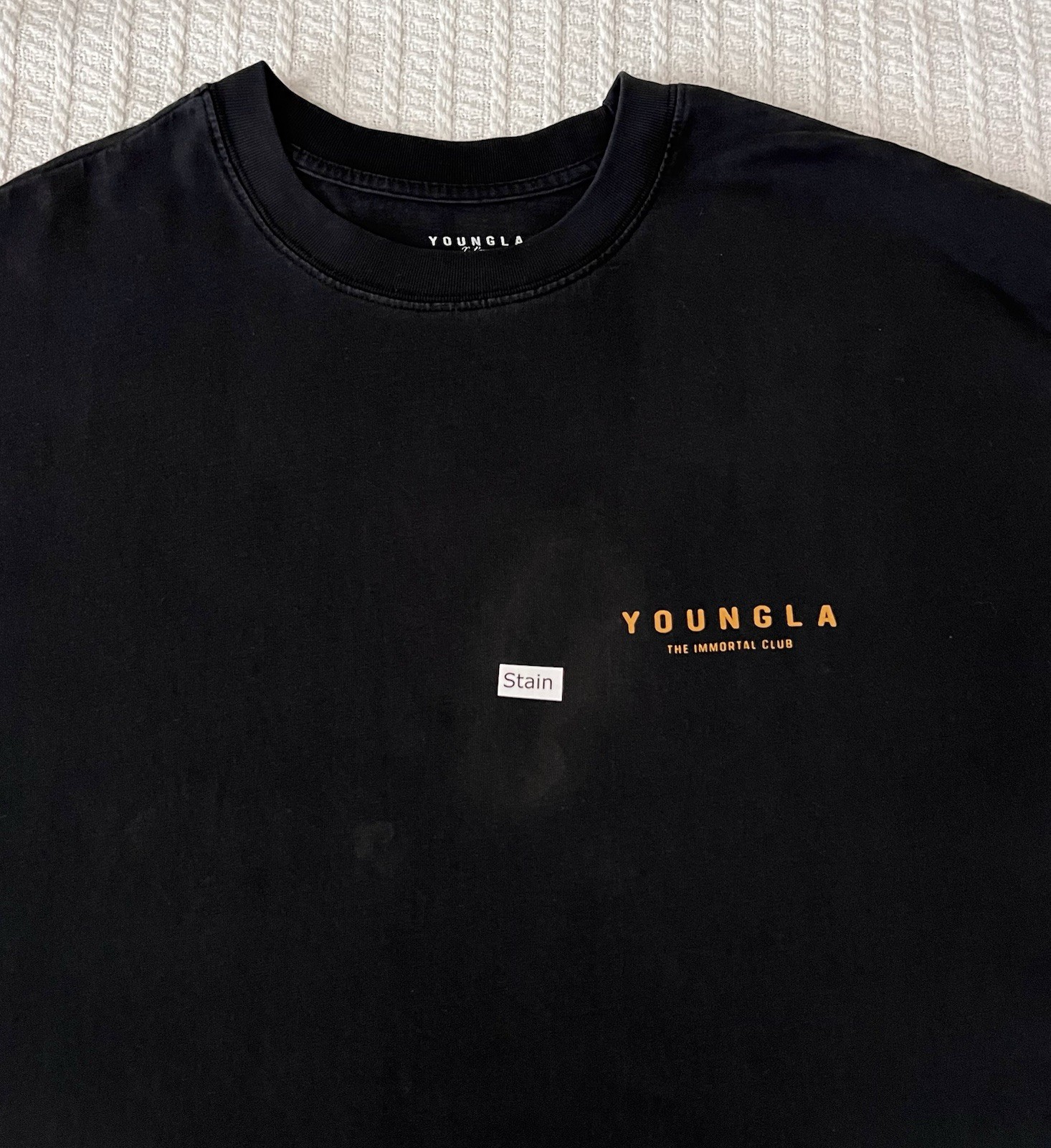YoungLA Men's Short Sleeve The Immortal Club Size XL 24” X 28” Tee Shirt gallery