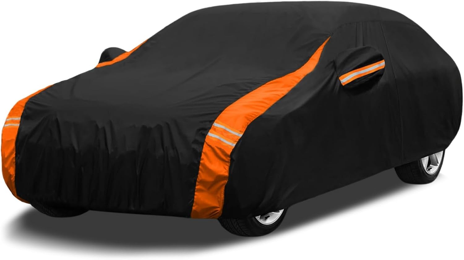 All Weather Waterproof Car Cover, 10-Layer Construction, Universal Fit Size A6