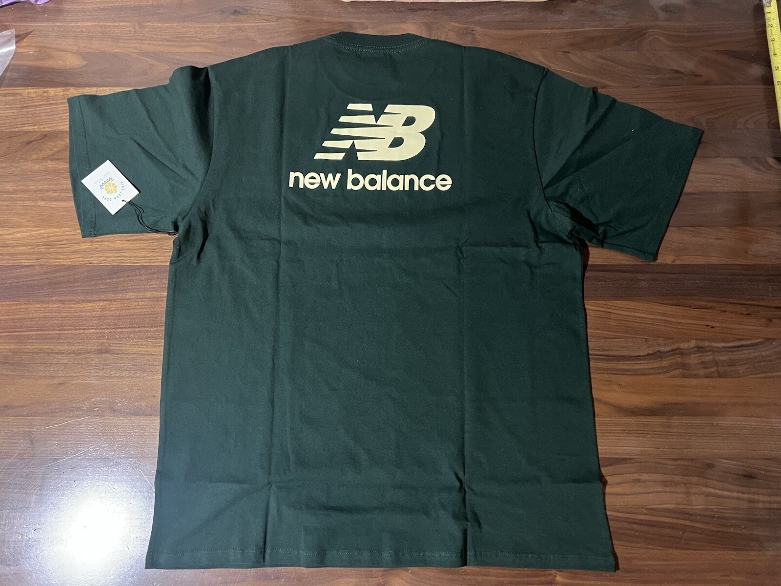 Aime Leon Dore ALD New Balance SONNY NY Basketball Gym Tee Sz XXL Green T-Shirt gallery