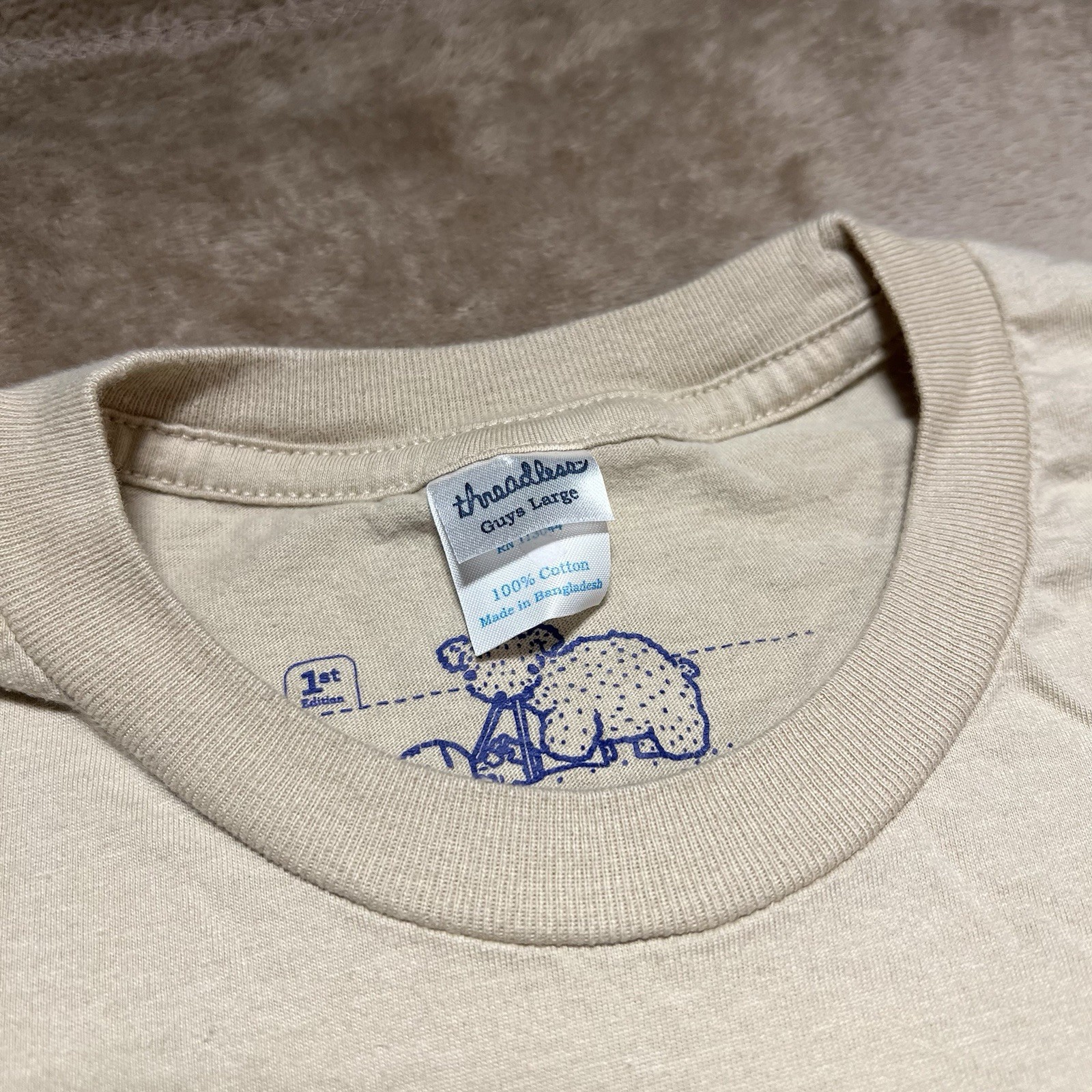 Threadless Artist Series Edgar R McHerly Choose Your Adventure Tee L 1st Edition gallery