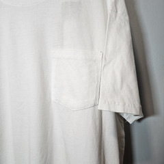 NWT Goodfellow & Co Men’s Size M White Relaxed Fit T-shirt Chest Pocket