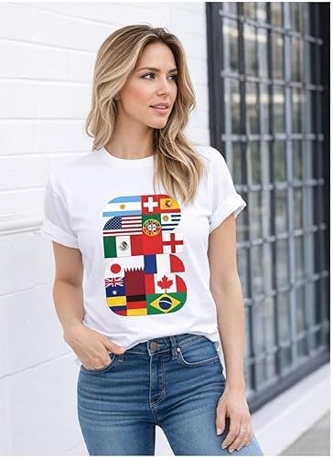World Cup 2026 Soccer Shirt, Unisex Fan Apparel for Match Days & Travel gallery