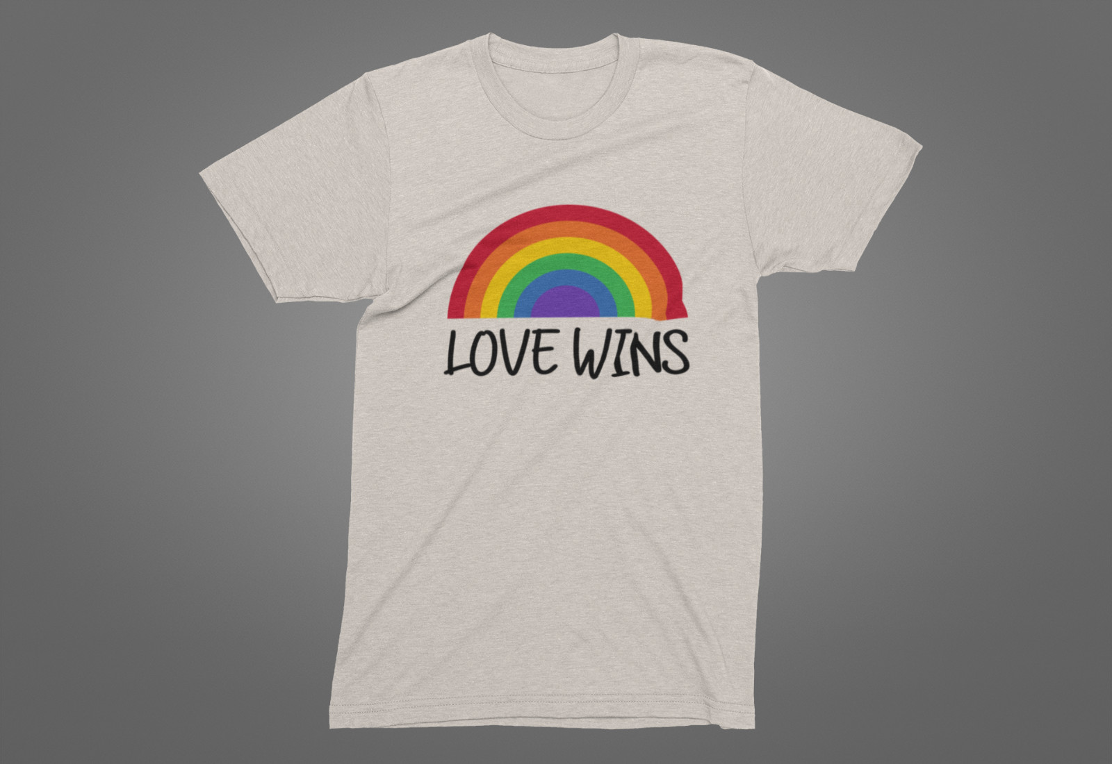 T-Shirt Love Wins - All Sizes, LGBT Day Month Parade Rainbow gallery