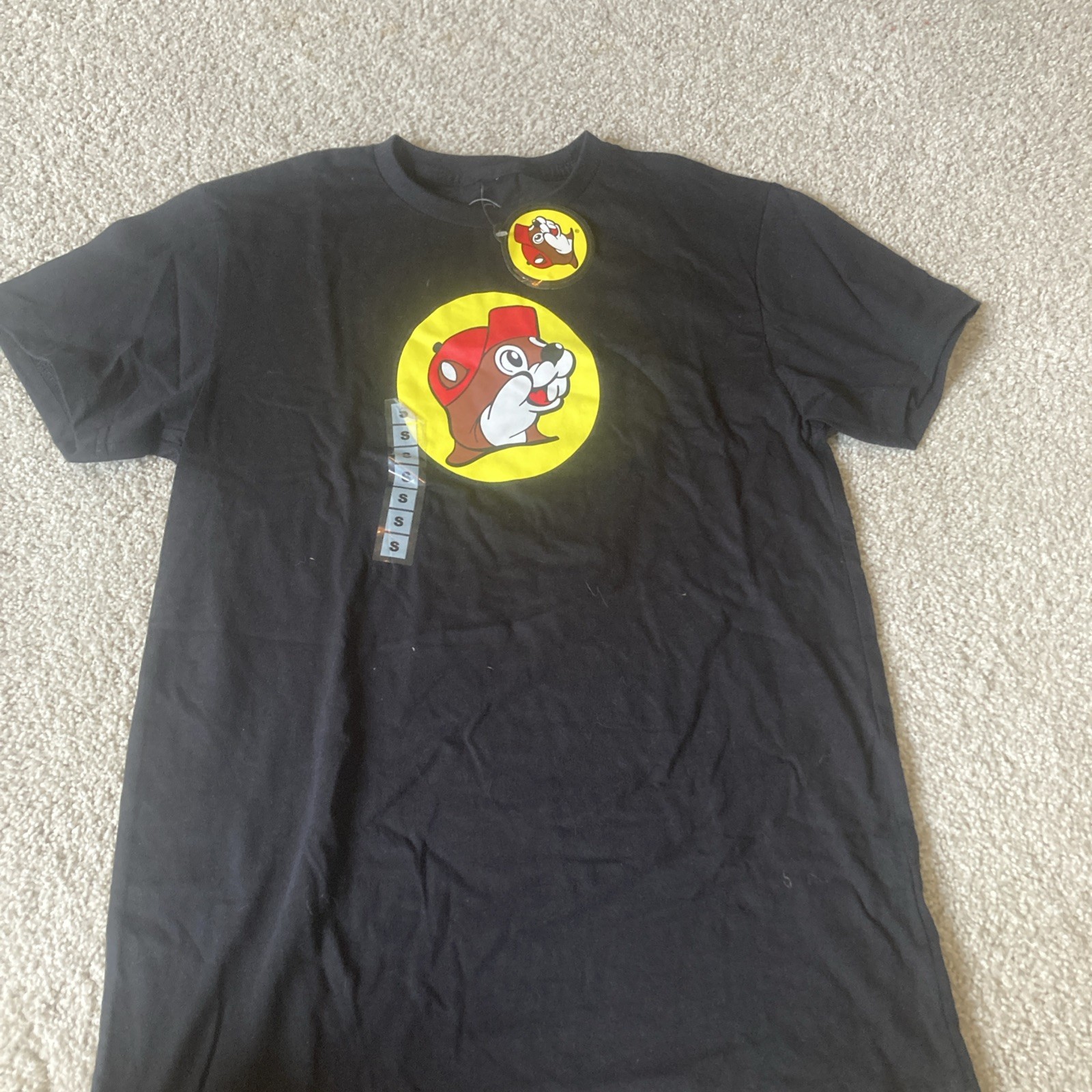 Buc-ees Black T-shirt Size Small