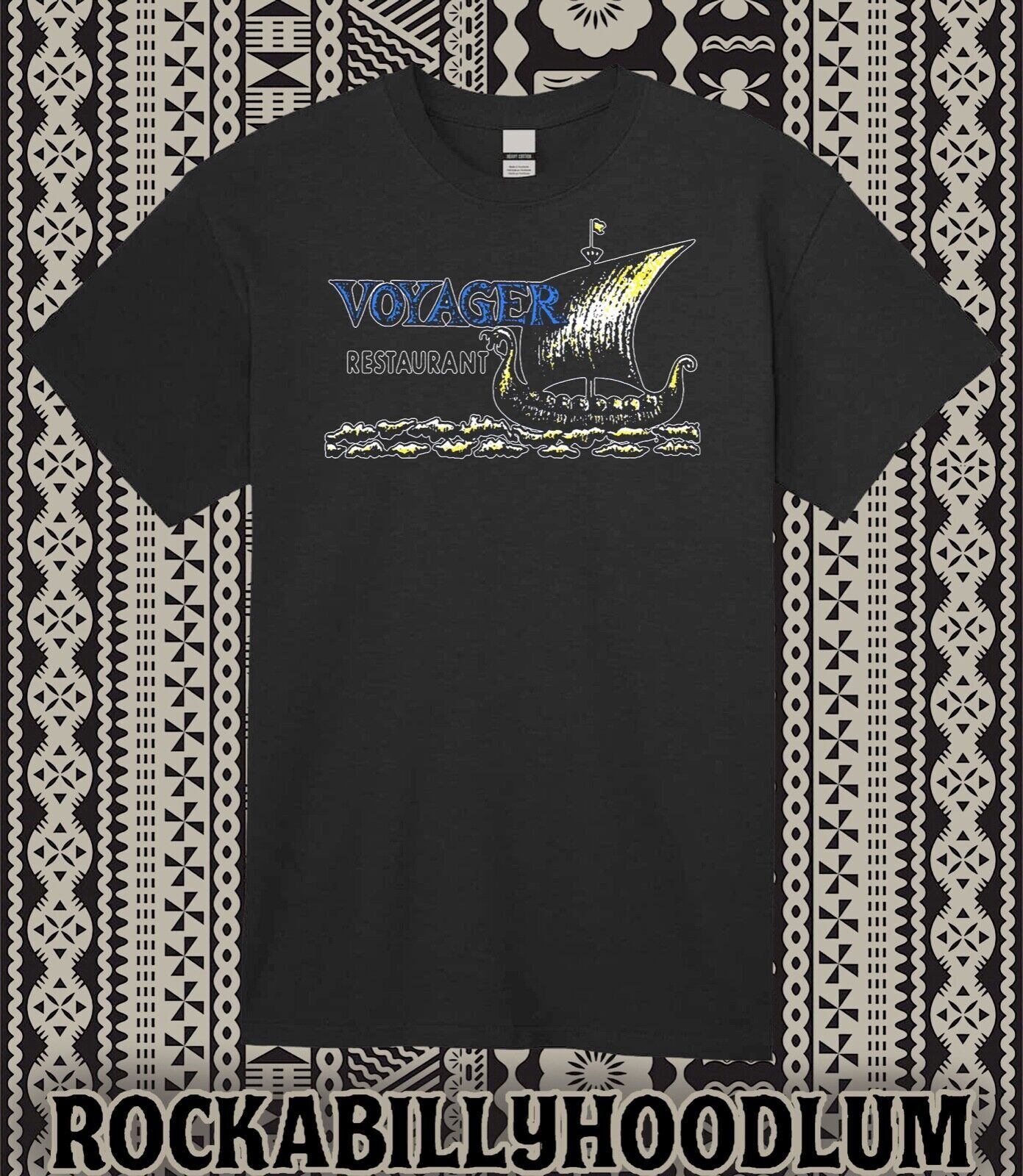 Retro Tiki Art Tee T Shirt Cotton Mug Bar Restaurant The Voyager gallery