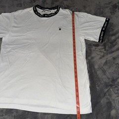 Playboy Ringer T Shirt Pacsun White Black Logo Trim Men’s Size Large L