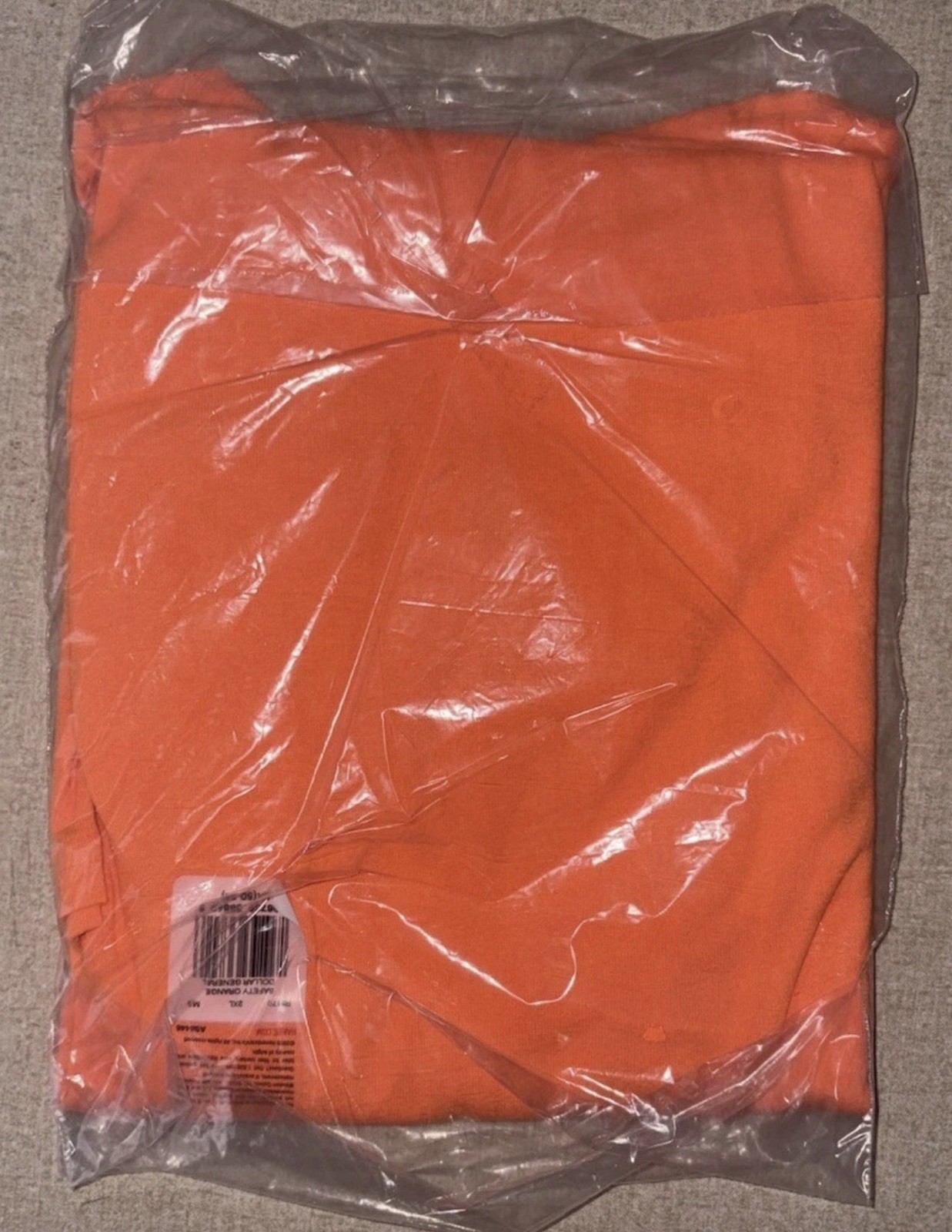 Hanes Unisex Ecosmart Stylish T Shirt Casual Safety Orange Plain T-Shirt - 2XL gallery