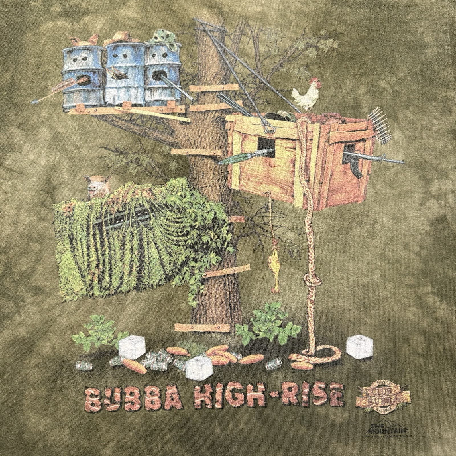 The Mountain Bubba High-Rise Tie Dye Men's L T-Shirt gallery