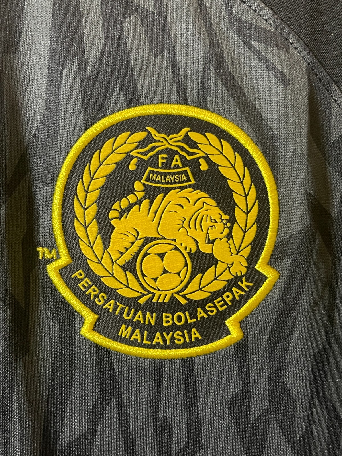 2022-2023 Malaysia Away Nike Tee Shirt Men's XL Black Dri Fit DN0714-010 gallery