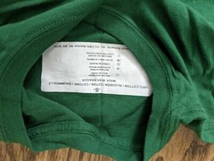 Green anvil T Shirt Small