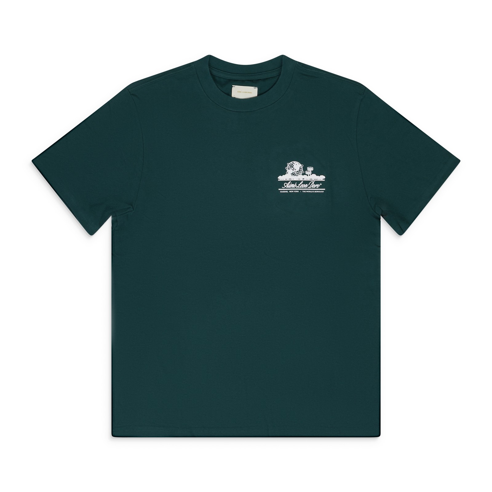 AIME LEON DORE Botanical Green Unisphere Tee SIZE L $85
