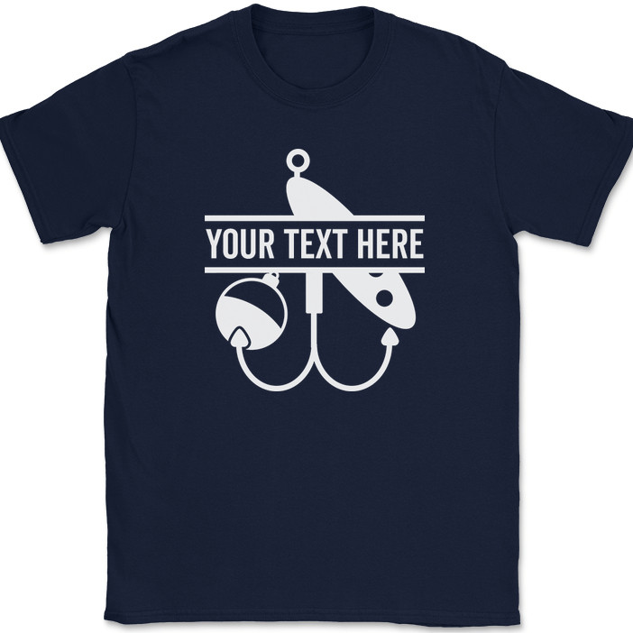 Fishing Your Text Here Custom T-Shirt Personalized Group Trip Tee gallery