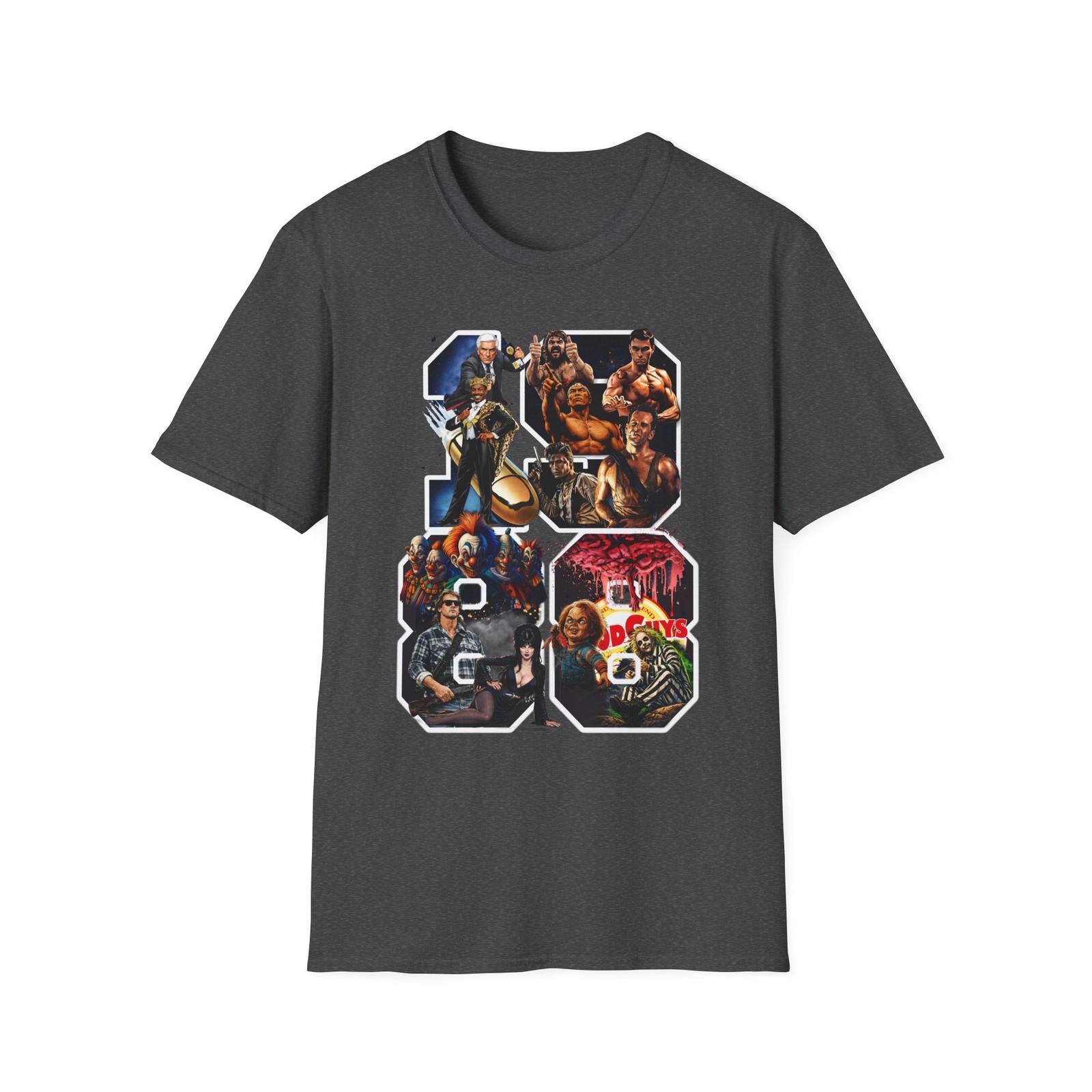 1988 Popular Movies T-Shirt | Retro 80s Film Typography gallery