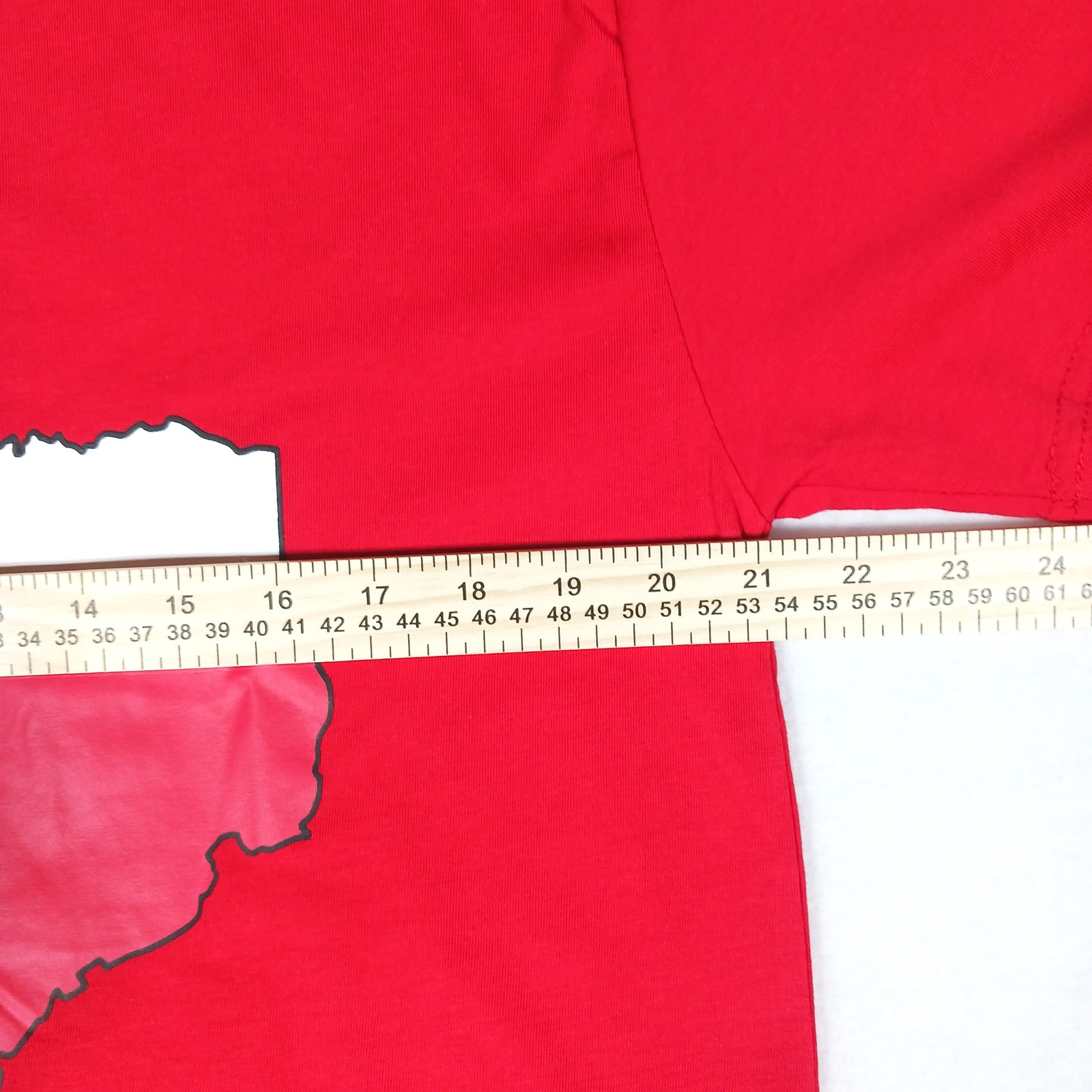 SPAREL WEAR Men or Women's Medium Red Texas Flag State Graphic T-Shirt gallery