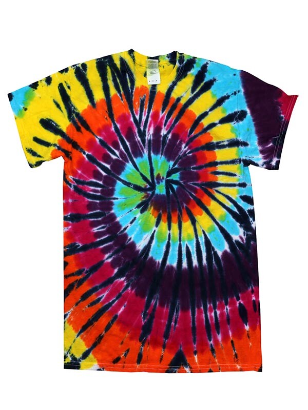 Handmade Tie Dye Shirts Colored Kids & Adults Men & Women 100% Pre-Shrunk Cotton gallery