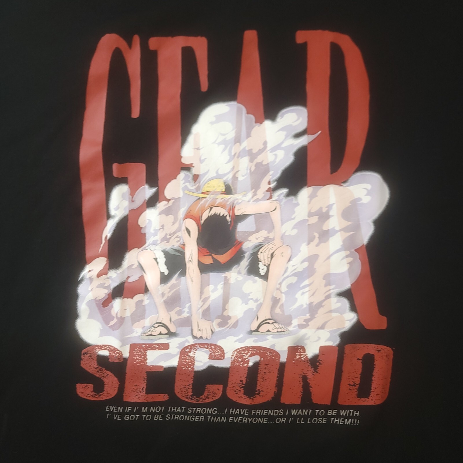 Uniqlo UT One Piece Star Second Gear 2 Graphic T Shirt Size S Small Anime Manga gallery