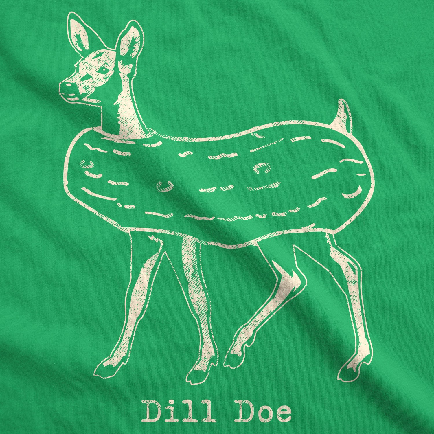 Mens Dill Doe T Shirt Funny Pickle Deer Tee for Guys gallery