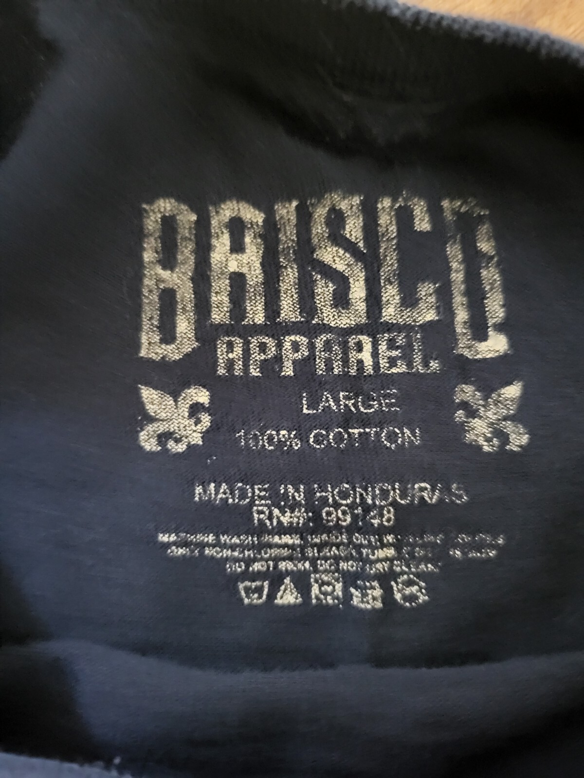 Brisco Apparel California Republic Native American Bear Graphic T-shirt Size L gallery