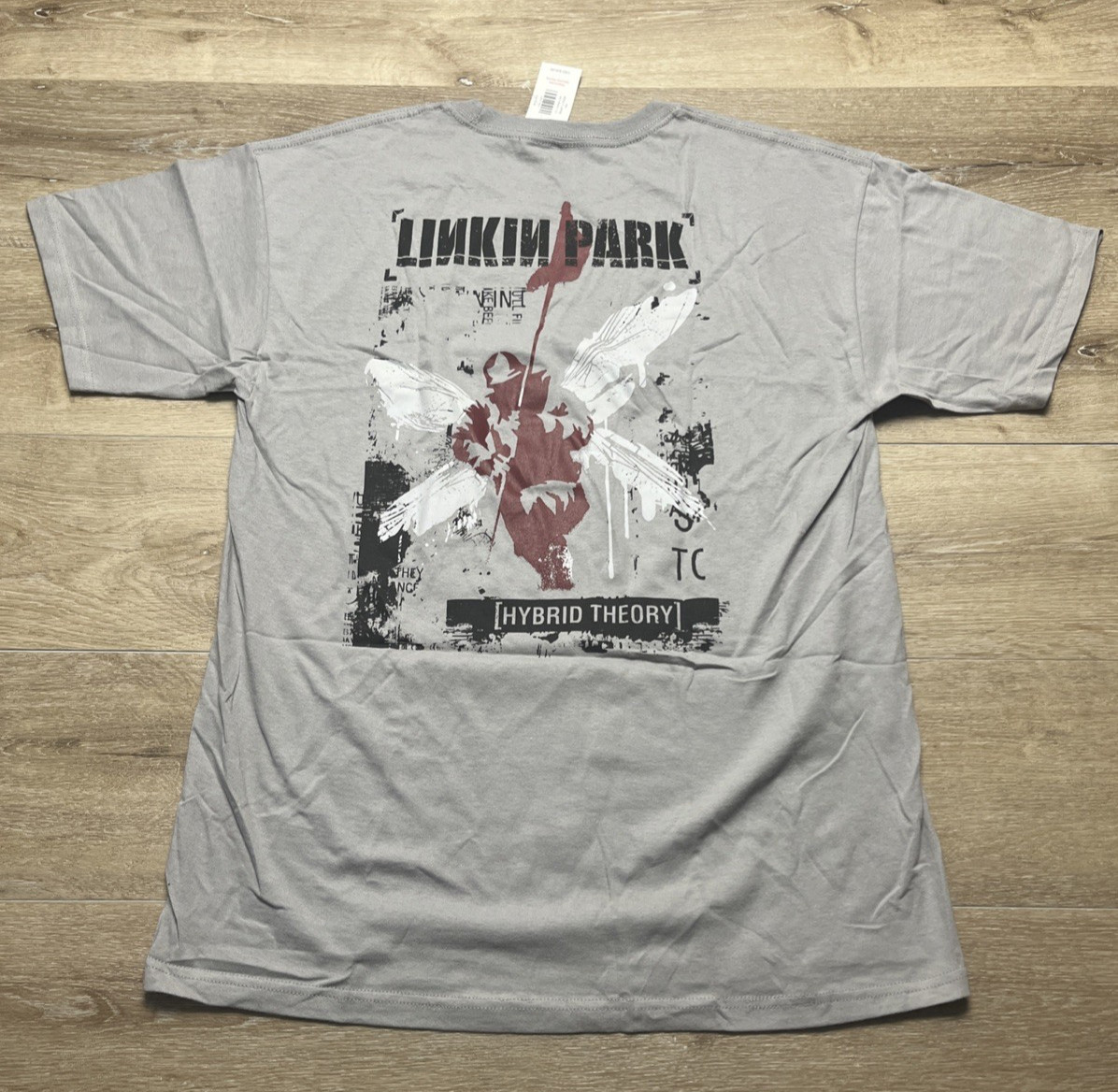 Linkin Park T-Shirt Large Gray Rock Band Hybrid Theory Graphic Tee Spencers gallery