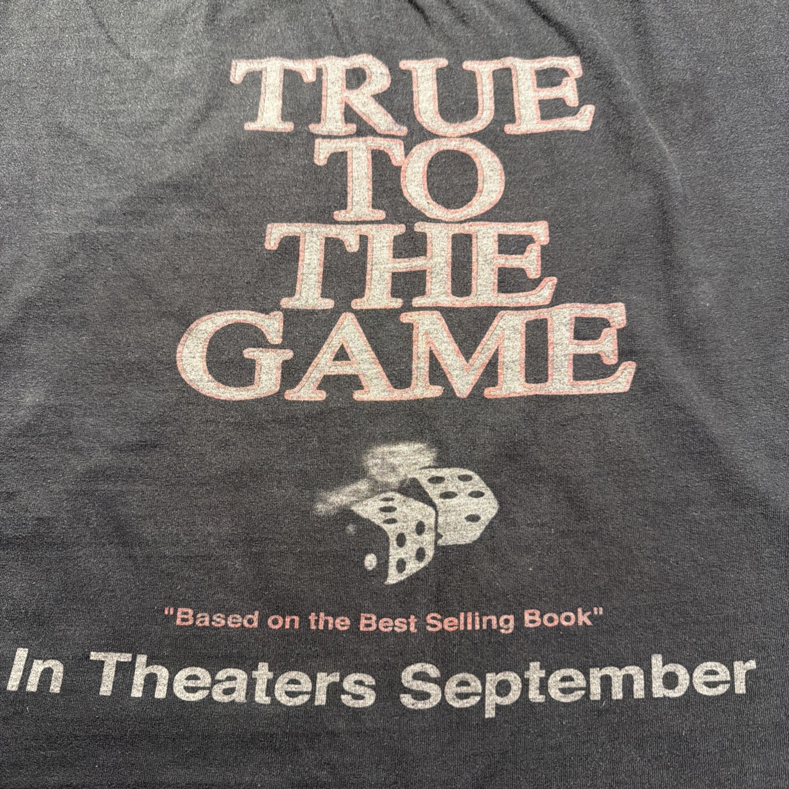 True To The Game Movie Promo T-Shirt Size XL Black Teri Woods Hood Book 2017 gallery