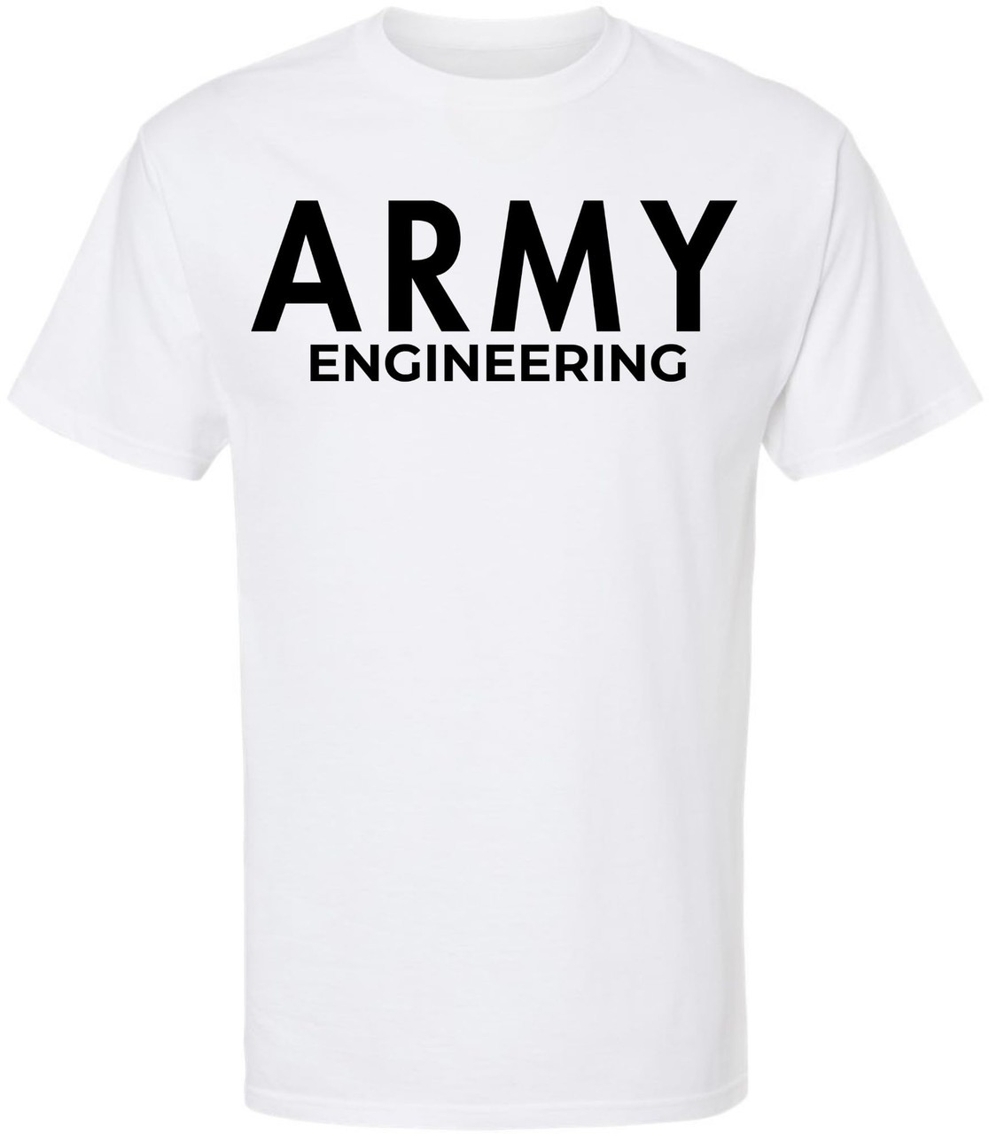 Army Engineering T-Shirt US Engineer Corps Graphic Short Sleeve Tee gallery