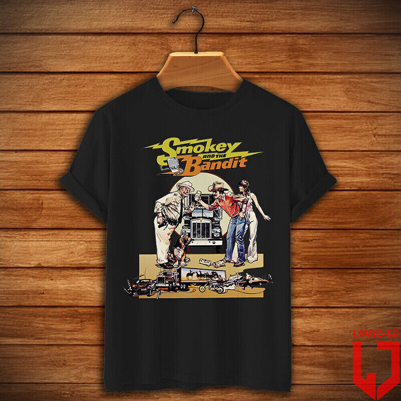 Smokey And The Bandit Burt Reynolds Sally Field Jackie Gleason Retro Shirt gallery