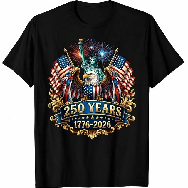 250th Anniversary USA 250 Year America Patriotic 4th of July T-Shirt gallery