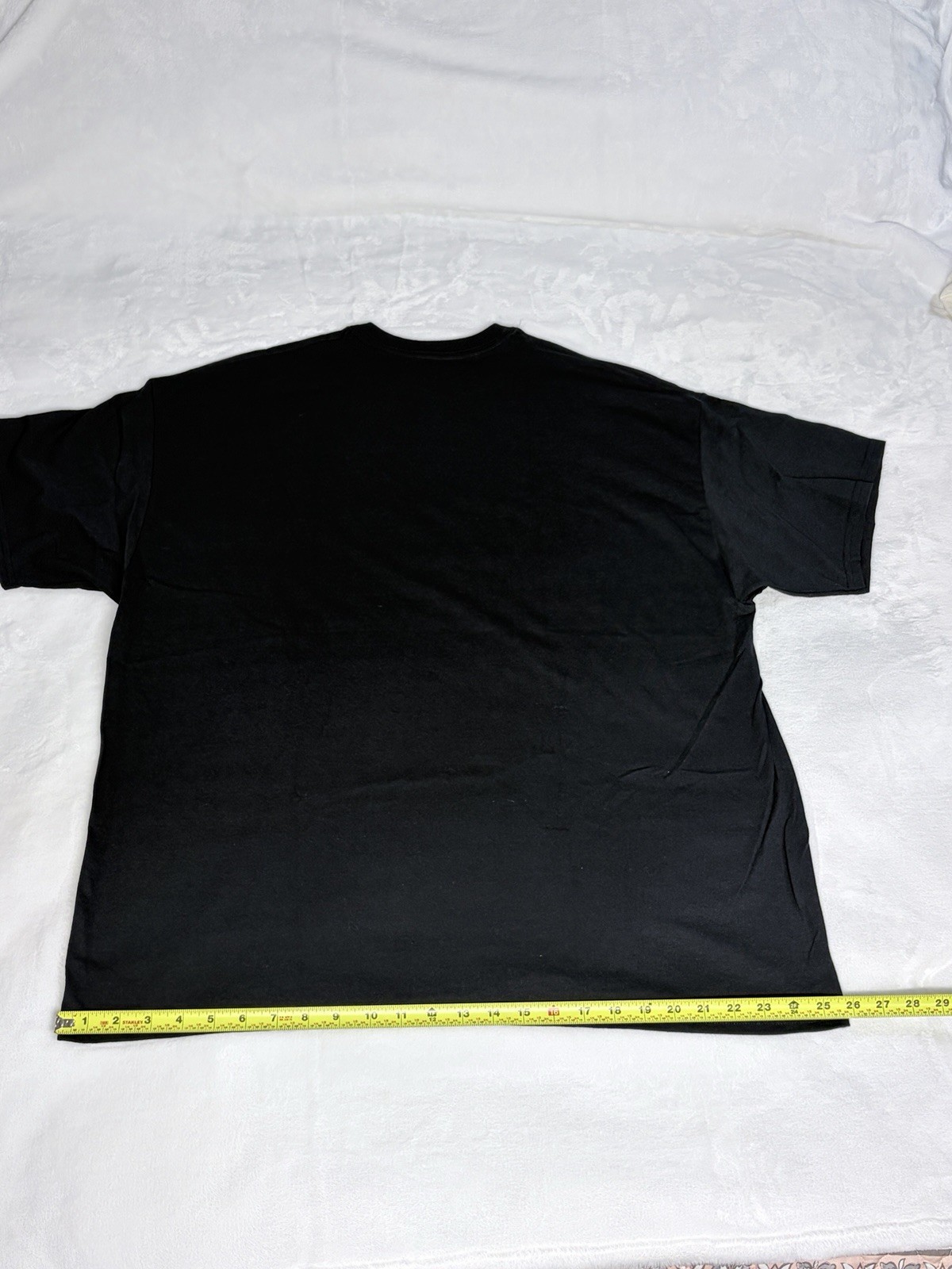 Gildan 2XL Black & White Cotton Crew Neck Short Sleeve Men's Unisex T-Shirts gallery