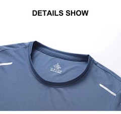 SlimFit CHRLCK Men’s Quick Dry Running T-Shirt Breathable Sports Gym Fitness Top