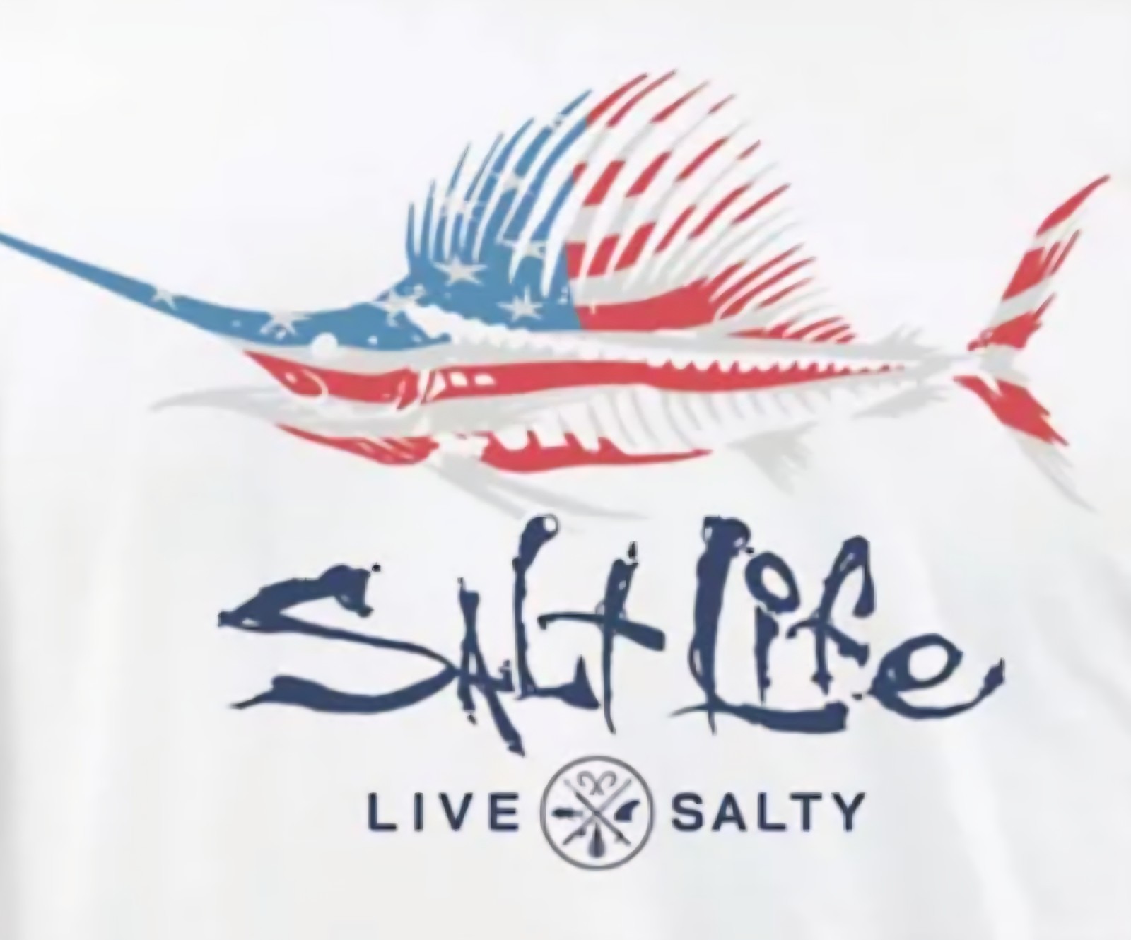 Salt Life Men's "Sailfish N' Bones", Short Sleeve Graphic T-Shirt, Medium gallery
