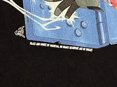 Pokemon Nintendo DS Black & White Version Black Cropped T Shirt M/L ? Shanejag