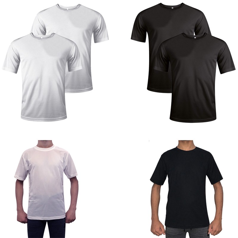 Men’s Running Training Sportswear half Sleeve Plain T-shirt Football Top Gym 821