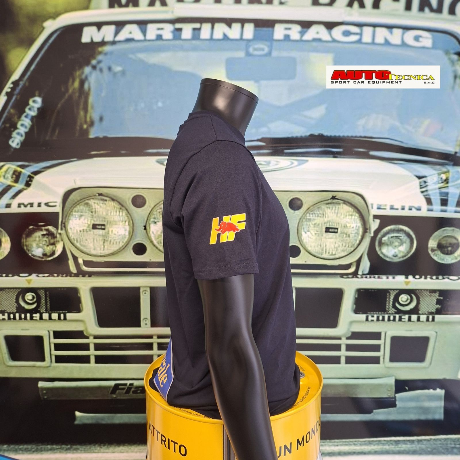 SPARCO BLUE SHORT SLEEVE T-SHIRT MODEL LANCIA DELTA HF COLLECTION T-SHIRT T-SHIRT gallery