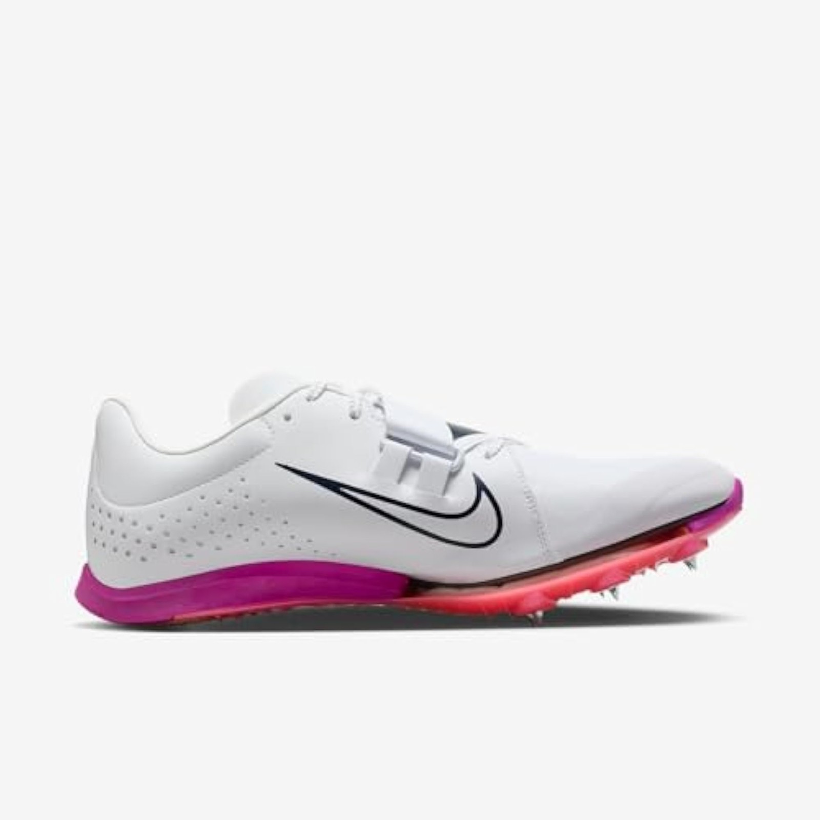 Nike Long Jump Elite Track & Field Jumping Spikes (White/Bright Crimson/Obsidian gallery