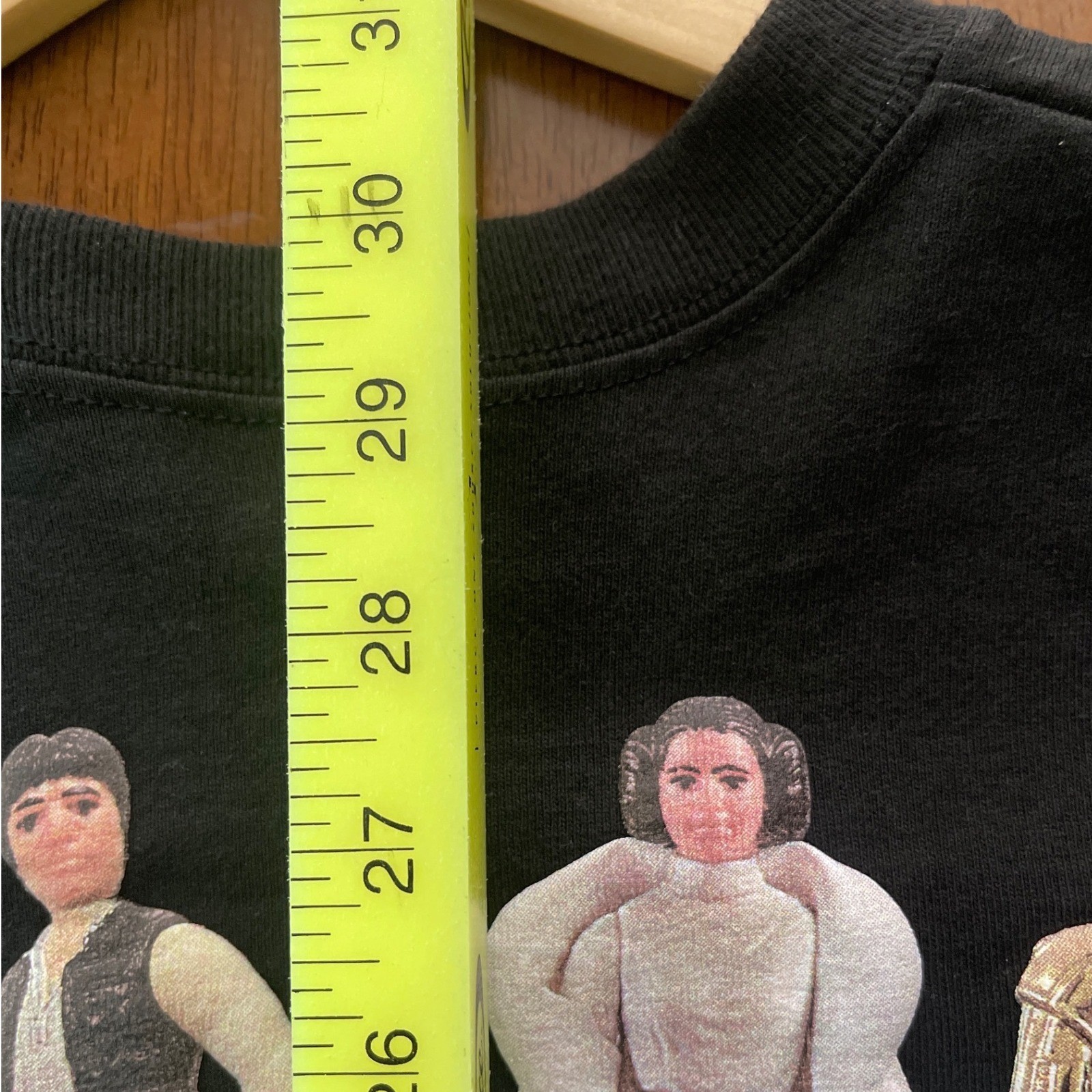 Disney Parks Star Wars Action Figure Spirit Jersey Black Long Sleeve Shirt L gallery