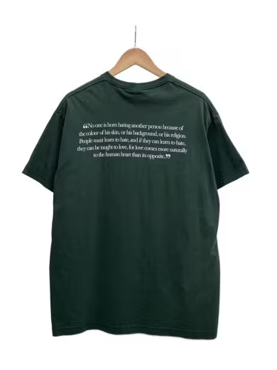 KITH T-shirt / L / Cotton / Green / Print / 21-071-060-0003-3-0 / Mandela Day gallery